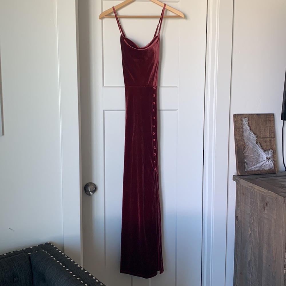 Revelry Velvet Bridesmaid Dress